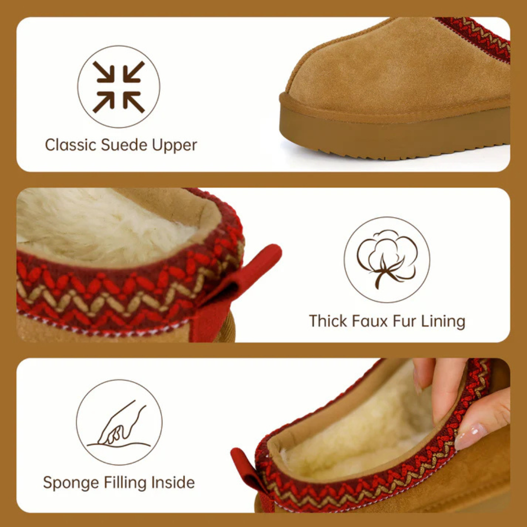 Braided Plataform Slipper Shoes